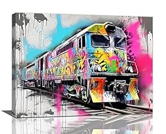 Color train canvas for sale  Delivered anywhere in USA 