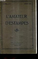 Amateur estampes annee d'occasion  Livré partout en France