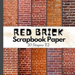 Red brick scrapbook for sale  Delivered anywhere in USA 