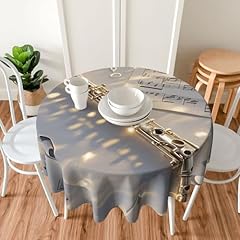 Mxzerfkgla round tablecloth for sale  Delivered anywhere in UK