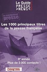 Guide presse news d'occasion  Livré partout en Belgiqu