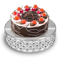 Crystal cake stand for sale  Delivered anywhere in USA 