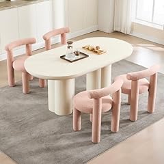 Chummaven boucle dining for sale  Delivered anywhere in UK