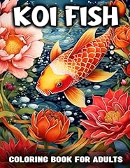 Koi fish coloring for sale  Delivered anywhere in USA 
