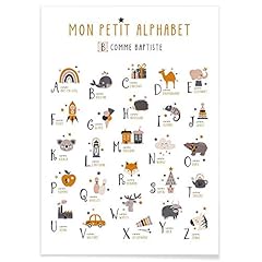 Affiche alphabet abécédaire d'occasion  Livré partout en France