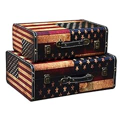 Ndrfawy vintage suitcases for sale  Delivered anywhere in USA 