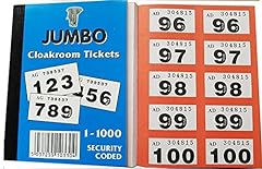 Jumbo raffle tickets for sale  Delivered anywhere in UK