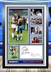 Pele bobby moore for sale  Delivered anywhere in UK