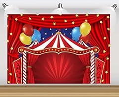 Circus backdrop red for sale  Delivered anywhere in Ireland