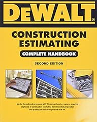 Dewalt construction estimating for sale  Delivered anywhere in USA 