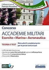 Concorso accademie militari usato  Spedito ovunque in Italia 