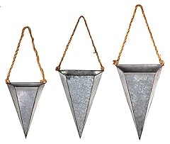 Hanging metal planters for sale  Delivered anywhere in USA 