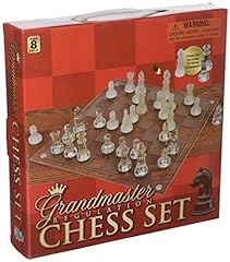 Glass chess set for sale  Delivered anywhere in USA 