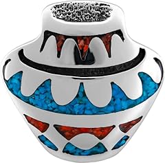 Pottery pendant 925 for sale  Delivered anywhere in USA 
