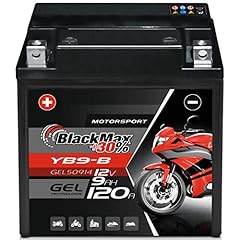 Blackmax yb9 motorradbatterie gebraucht kaufen  Wird an jeden Ort in Deutschland