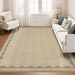 Garveehome scalloped washable for sale  Delivered anywhere in USA 