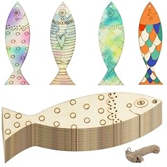 36pcs wooden fish for sale  Delivered anywhere in USA 