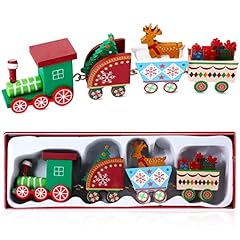 Christmas train painted for sale  Delivered anywhere in USA 