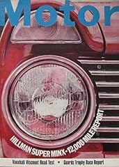 Motor magazine 1966 d'occasion  Livré partout en France