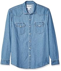 chemise jeans homme d'occasion  Livré partout en France