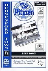 Hednesford town leek for sale  Delivered anywhere in UK