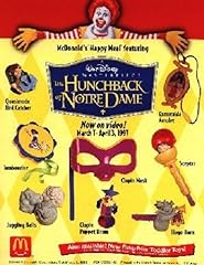 Mcdonalds hunchback notre for sale  Delivered anywhere in USA 