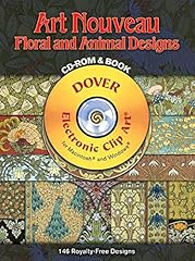 Art nouveau floral for sale  Delivered anywhere in UK