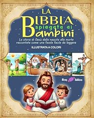 Bibbia spiegata bambini usato  Spedito ovunque in Italia 