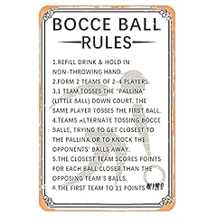 Bocce ball rules for sale  Delivered anywhere in USA 