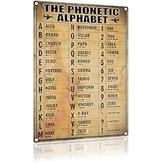 Vintage military phonetic for sale  Delivered anywhere in UK