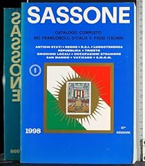 Sassone 1998. catalogo usato  Spedito ovunque in Italia 