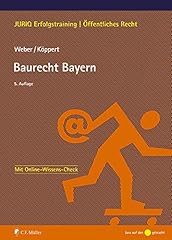 Baurecht bayern gebraucht kaufen  Wird an jeden Ort in Deutschland