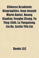 Chinese academic biography d'occasion  Livré partout en Belgiqu