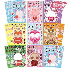 Sheets valentine stickers for sale  Delivered anywhere in USA 