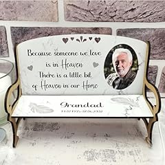 Personalised photo bereavement for sale  Delivered anywhere in UK