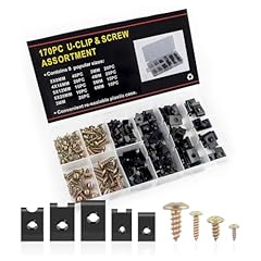 170pcs clips screws for sale  Delivered anywhere in USA 