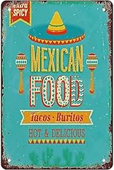 Mexican food retro for sale  Delivered anywhere in USA 