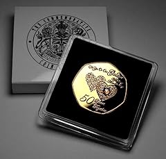 Commemorative coin 50th for sale  Delivered anywhere in UK