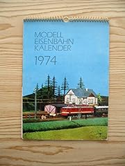 Modelleisenbahnkalender 1974 gebraucht kaufen  Wird an jeden Ort in Deutschland