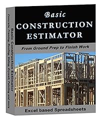 Basic construction estimator for sale  Delivered anywhere in USA 