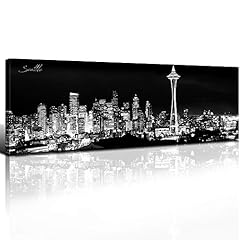 Seattle skyline wall for sale  Delivered anywhere in USA 