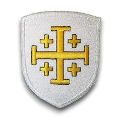 Ecusson croix jerusalem d'occasion  Livré partout en France