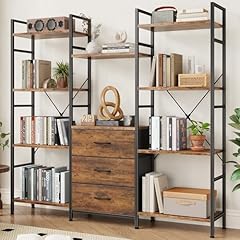 Aflui triple bookshelf for sale  Delivered anywhere in USA 