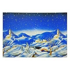 Fondale presepe innevato usato  Spedito ovunque in Italia 