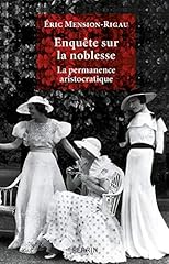 Enquête noblesse permanence d'occasion  Livré partout en France