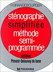 Sténographie simplifiée mét d'occasion  Livré partout en France