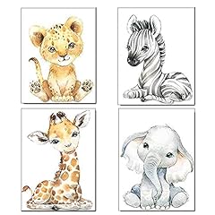 Baby watercolor animals for sale  Delivered anywhere in USA 