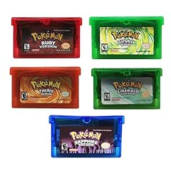 Used, Pokemon Emerald Ruby Sapphire Fire Red Leaf Green GBA for sale  Delivered anywhere in UK