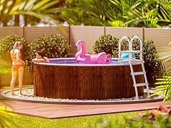 Poolomio stahlwandpool rund gebraucht kaufen  Wird an jeden Ort in Deutschland