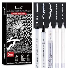 Brusarth white pens for sale  Delivered anywhere in USA 